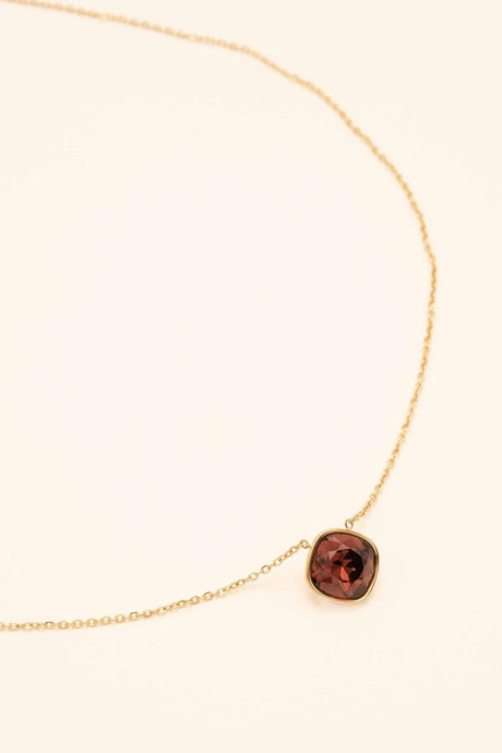 Necklace Bohm Paris - Léa - Pourpre - Bohm Paris - Necklace