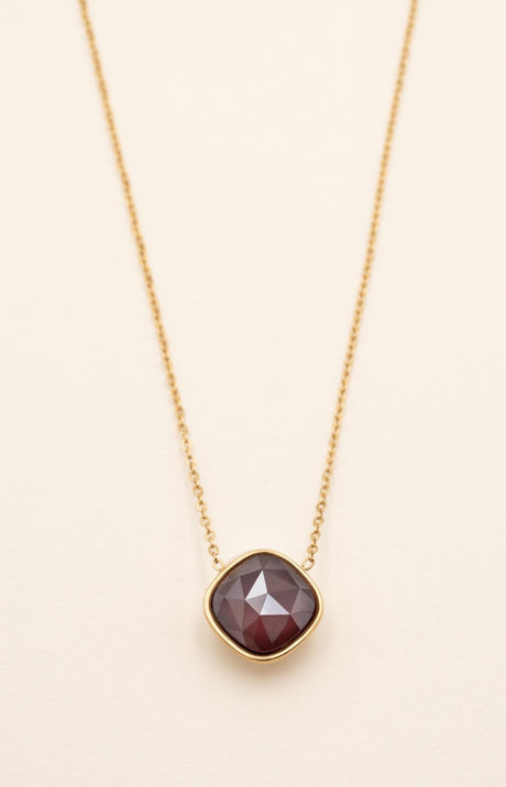 Necklace Bohm Paris - Léa - Prune - Bohm Paris - Necklace