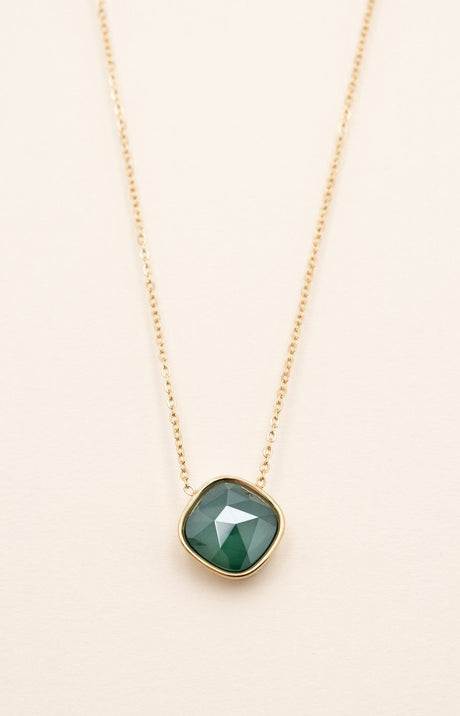 Necklace Bohm Paris - Léa - Green Foncé - Bohm Paris - Necklace