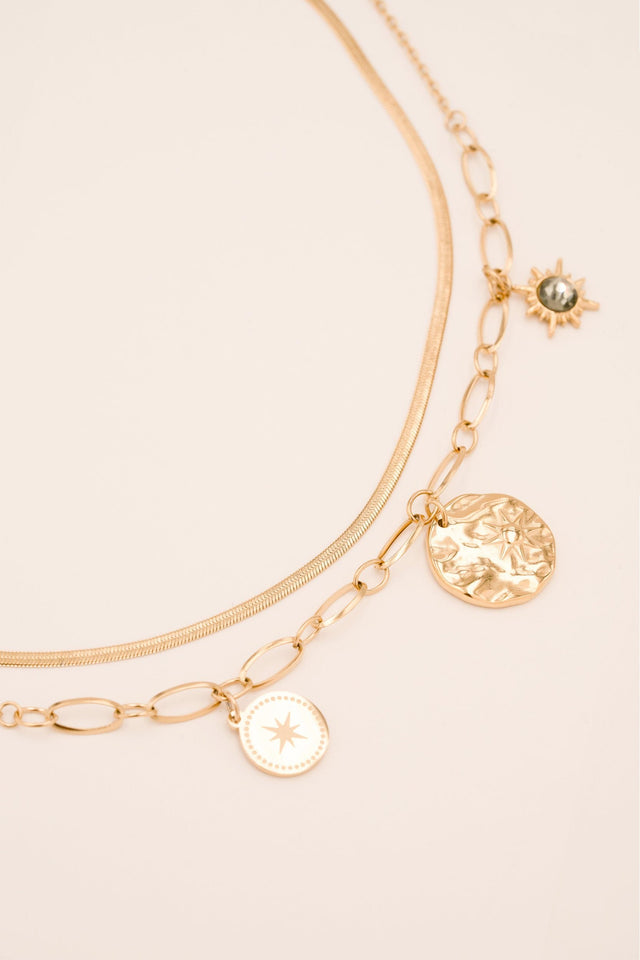 Necklace Bohm Paris - Mélany - Smoky Grey - Bohm Paris - Necklace