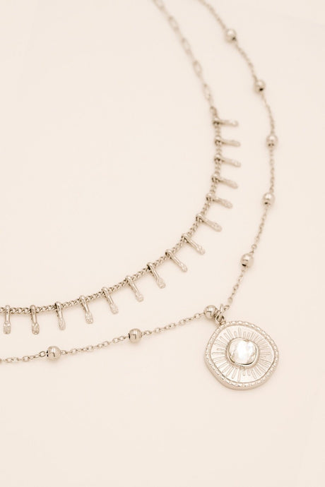 Necklace Bohm Paris - Melissane Silver - Cristal - Bohm Paris - Necklace