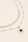 Necklace Bohm Paris - Melissane Silver - Black - Bohm Paris - Necklace