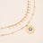 Necklace Bohm Paris - Melissane - Blue Saphir - Bohm Paris - Necklace