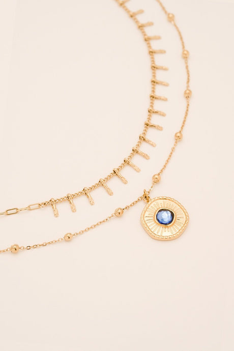 Necklace Bohm Paris - Melissane - Blue Saphir - Bohm Paris - Necklace