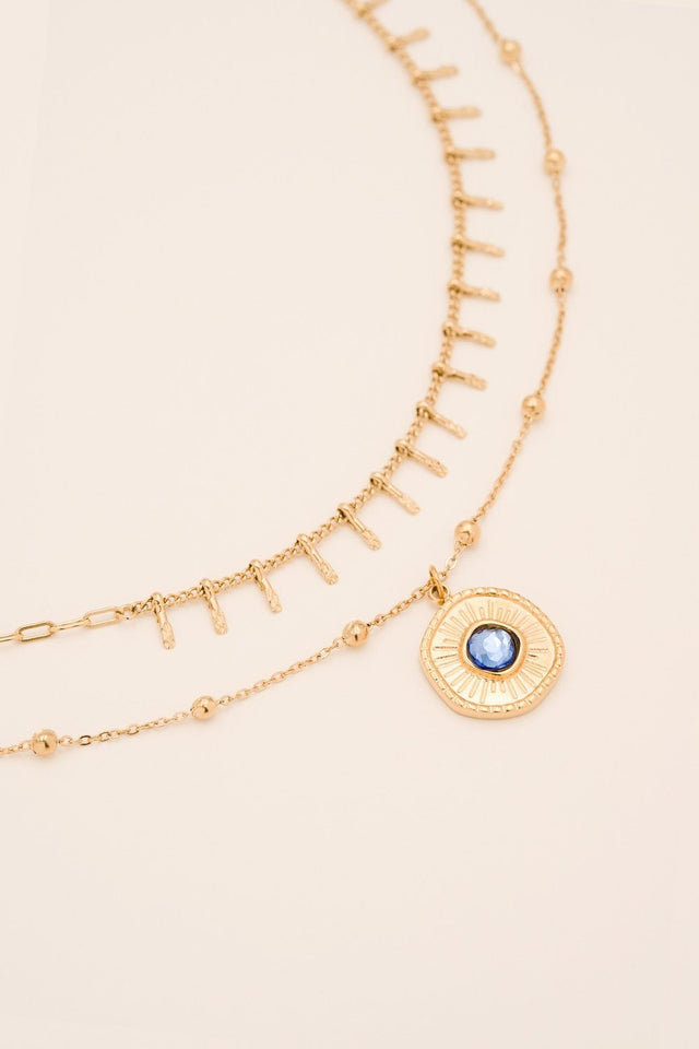 Necklace Bohm Paris - Melissane - Blue Saphir - Bohm Paris - Necklace