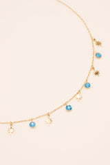 Necklace Bohm Paris - Salvador Dorée - Blue Electric - Bohm Paris - Necklace