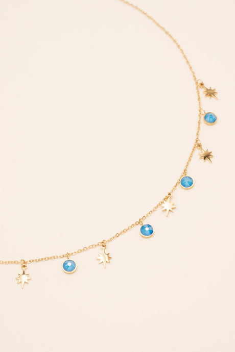 Necklace Bohm Paris - Salvador Dorée - Blue Electric - Bohm Paris - Necklace