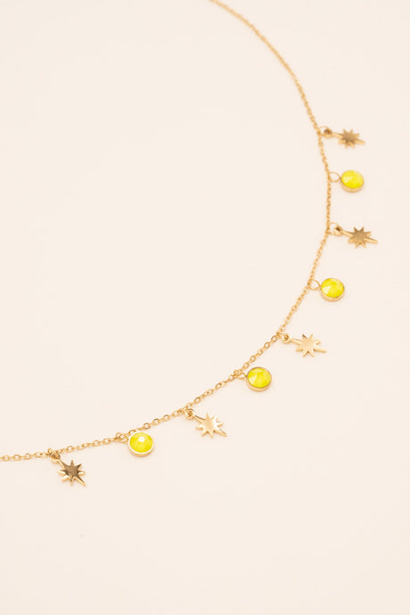 Necklace Bohm Paris - Salvador Dorée - Yellow Éclair - Bohm Paris - Necklace