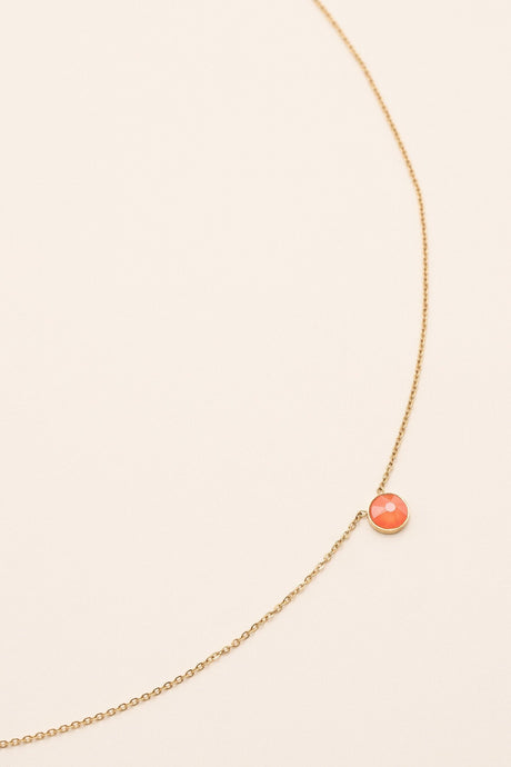 Necklace Bohm Paris - Sohan - Orange Electric - Bohm Paris - Necklace