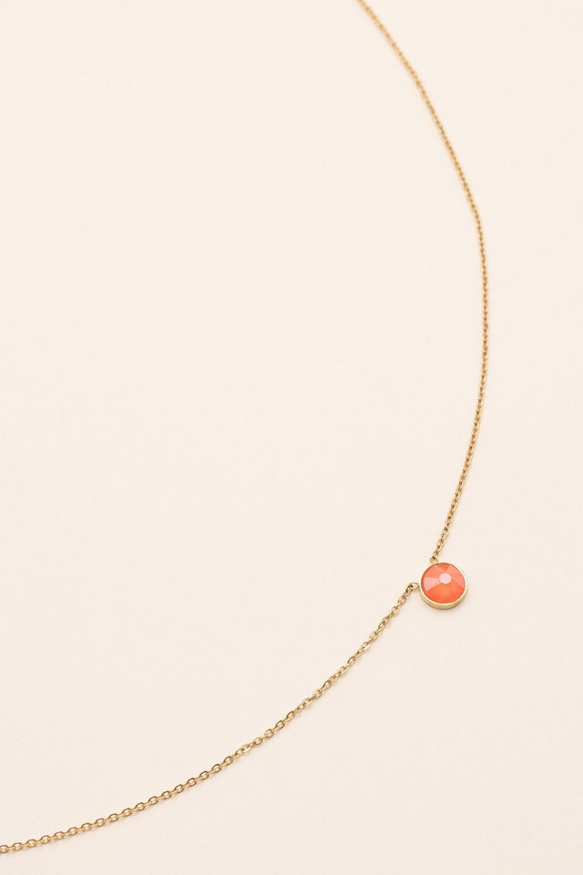 Necklace Bohm Paris - Sohan - Orange Electric - Bohm Paris - Necklace