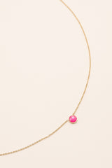 Necklace Bohm Paris - Sohan - Rose Neon - Bohm Paris - Necklace