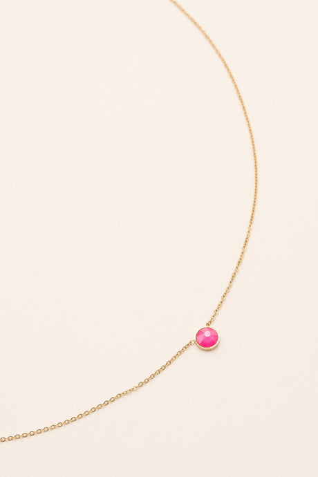 Necklace Bohm Paris - Sohan - Rose Neon - Bohm Paris - Necklace