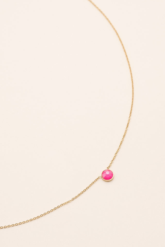 Necklace Bohm Paris - Sohan - Rose Neon - Bohm Paris - Necklace