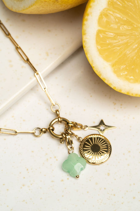 Charm Bohm Paris - Chance - Natural Stone - - Bohm Paris - Charms