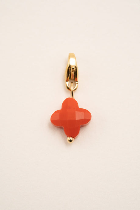 Charm Bohm Paris - Chance - Natural Stone - Howlite Red - Bohm Paris - Charms