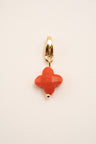 Charm Bohm Paris - Chance - Natural Stone - Howlite Red - Bohm Paris - Charms