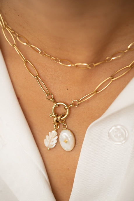 Charm Bohm Paris - Doll - Mother Of Pearl - - Bohm Paris - Charms