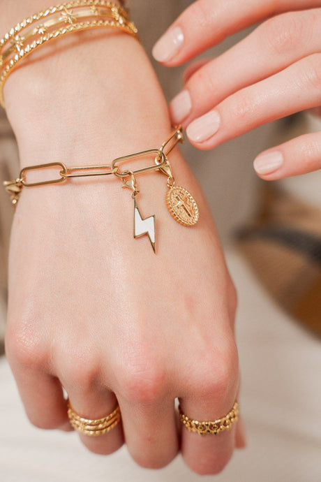 Bohm Paris Charm - Flash Mother-of-pearl - - Bohm Paris - Charms