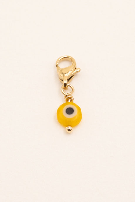 Charm Bohm Paris - Iris - Yellow Glass Bead - Bohm Paris - Charms