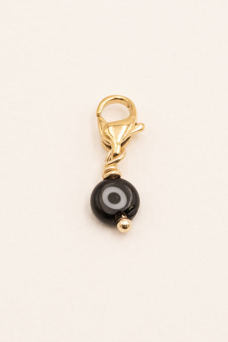 Charm Bohm Paris - Iris - Black Glass Bead - Bohm Paris - Charms