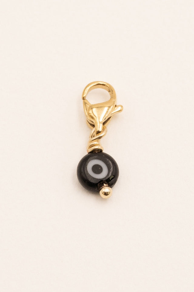 Charm Bohm Paris - Iris - Black Glass Bead - Bohm Paris - Charms