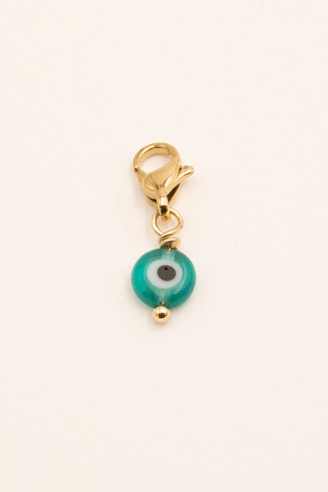 Charm Bohm Paris - Iris - Turquoise Glass Bead - Bohm Paris - Charms