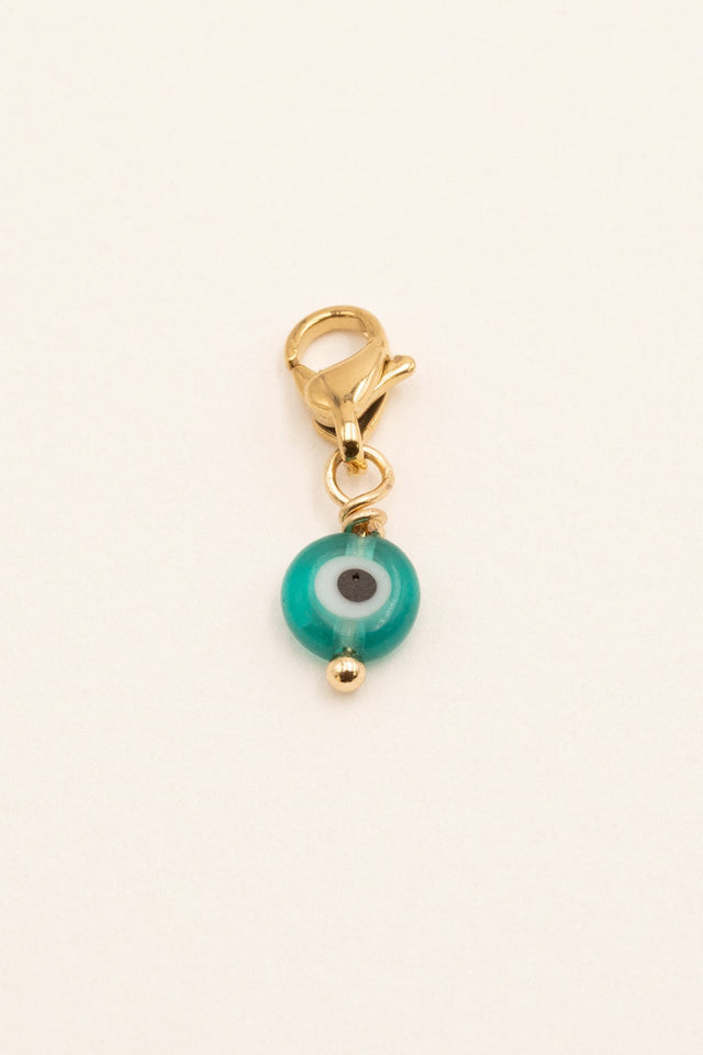 Charm Bohm Paris - Iris - Turquoise Glass Bead - Bohm Paris - Charms
