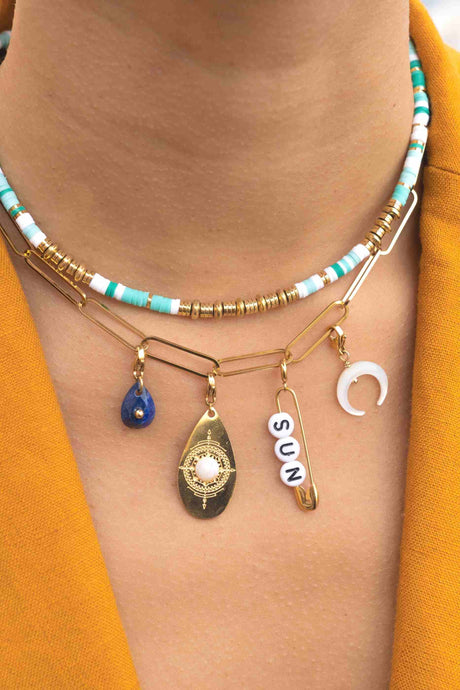 Bohm Paris Charm - Navy - - Bohm Paris - Charms
