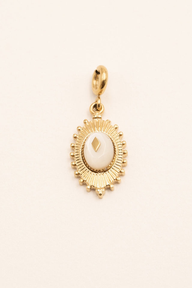 Charm Bohm Paris - Matt - White Mother-of-pearl - Bohm Paris - Charms