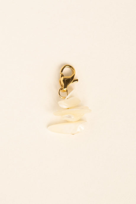Bohm Paris Charm - White Mother-of-pearl Naspe - Default Title - Bohm Paris - Charms