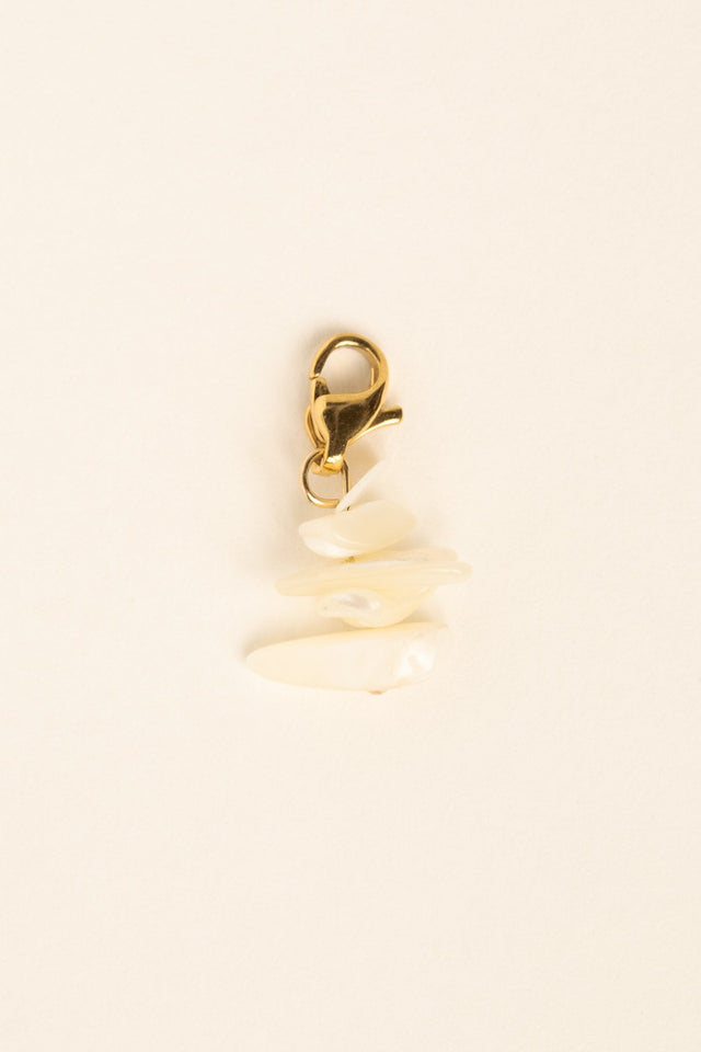 Bohm Paris Charm - White Mother-of-pearl Naspe - Default Title - Bohm Paris - Charms