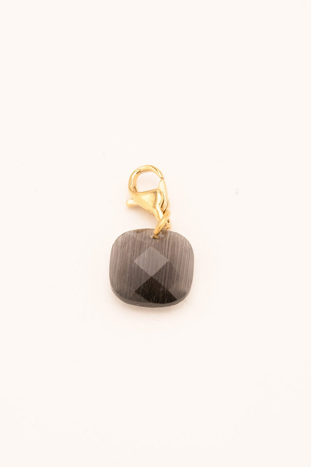 Charm Bohm Paris - Perciuse - Smoked Gray Cat Eye - Bohm Paris - Charms