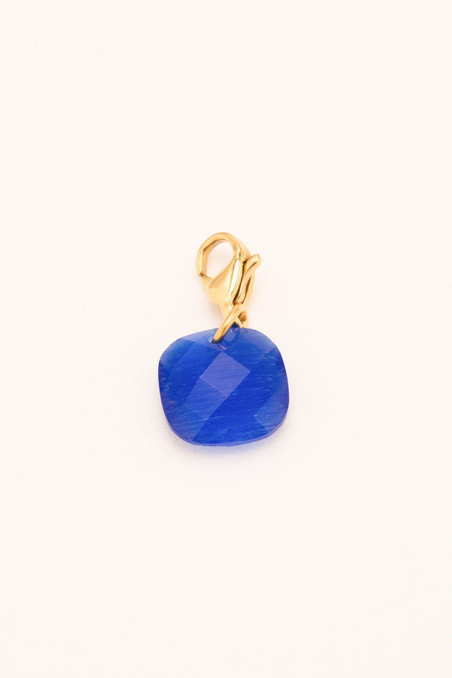 Charm Bohm Paris - Perciuse - Electric Blue Cat's Eye - Bohm Paris - Charms