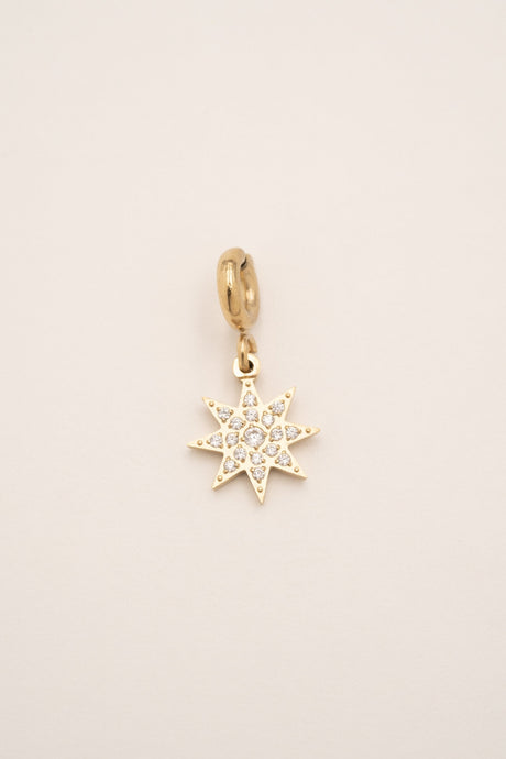 Bohm Paris Charm - Ruby - Star Locket - Default Title - Bohm Paris - Charms