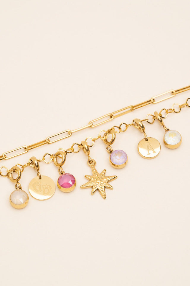 Charm / Locket Bohm Paris - Abc Medallion - - Bohm Paris - Charms