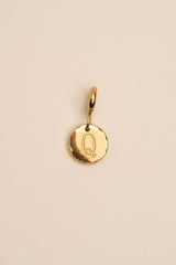 Charm / Locket Bohm Paris - Abc Medallion - Q - Bohm Paris - Charms