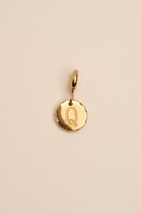 Charm / Locket Bohm Paris - Abc Medallion - Q - Bohm Paris - Charms