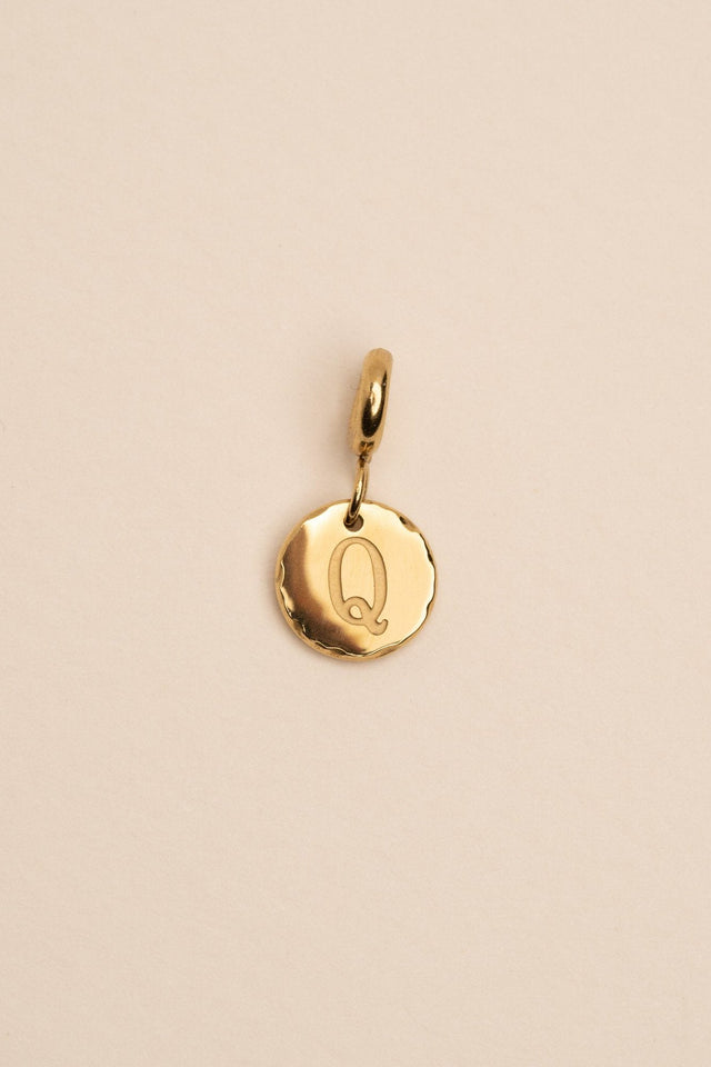 Charm / Locket Bohm Paris - Abc Medallion - Q - Bohm Paris - Charms