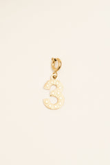 Charm / Locket Bohm Paris - Number (0 - 9) - 3 - Bohm Paris - Charms