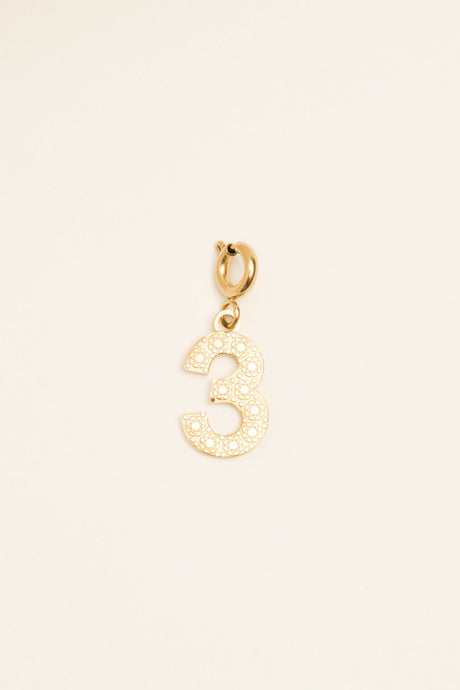 Charm / Locket Bohm Paris - Number (0 - 9) - 3 - Bohm Paris - Charms